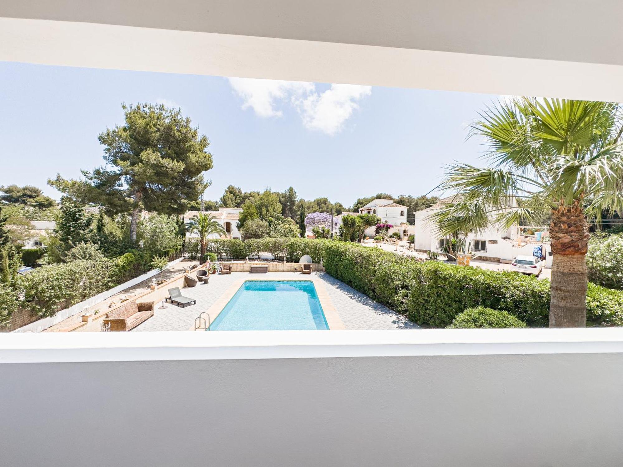 Casa Maria Top Floor Studio Apartment With Swimming Pool Jávea Exterior foto